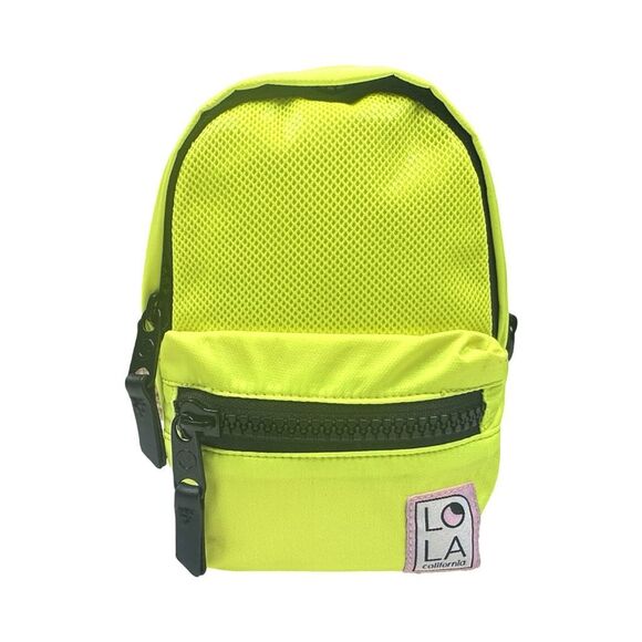 LOLA Neon Carnival Stargazer Mini Convertible Backpack - 8" x 5.25" x 2.25” - Picture 1 of 7